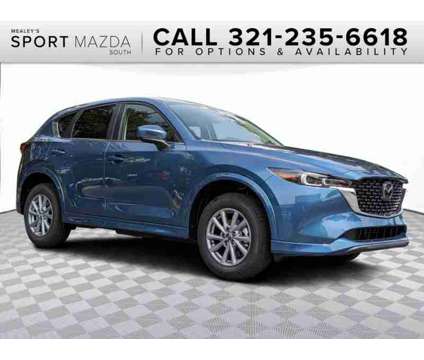 2024 Mazda CX-5 2.5 S Preferred Package is a Blue 2024 Mazda CX-5 Car for Sale in Orlando FL