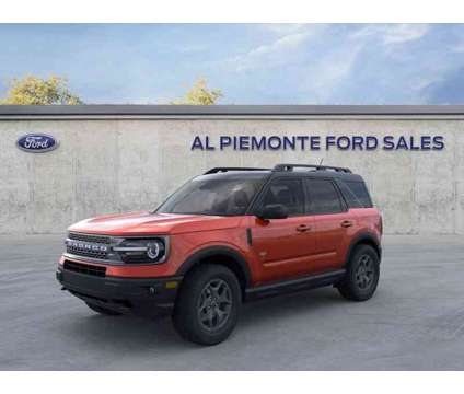 2024 Ford Bronco Sport Badlands is a Red 2024 Ford Bronco SUV in Melrose Park IL