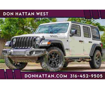 2021 Jeep Wrangler Unlimited Willys is a White 2021 Jeep Wrangler Unlimited SUV in Wichita KS