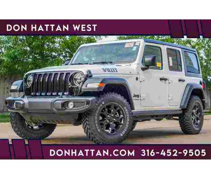 2021 Jeep Wrangler Unlimited Willys is a White 2021 Jeep Wrangler Unlimited SUV in Wichita KS