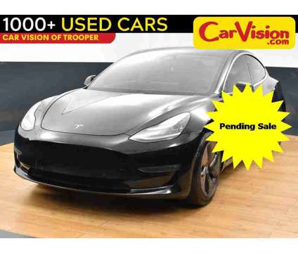 2019 Tesla Model 3 Standard Range Plus is a Black 2019 Tesla Model 3 Sedan in Norristown PA