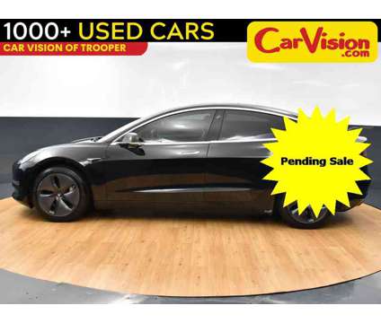 2019 Tesla Model 3 Standard Range Plus is a Black 2019 Tesla Model 3 Sedan in Norristown PA