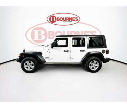 2019UsedJeepUsedWrangler UnlimitedUsed4x4 is a White 2019 Jeep Wrangler Unlimited Car for Sale in South Easton MA