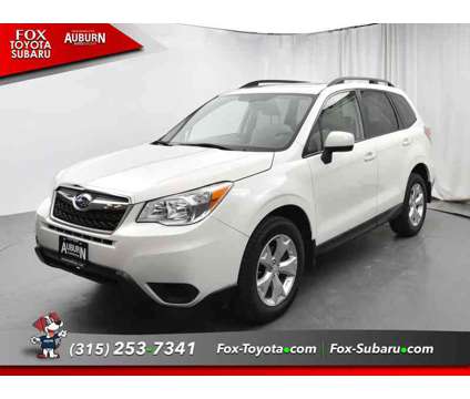 2016UsedSubaruUsedForesterUsed4dr CVT PZEV is a White 2016 Subaru Forester Car for Sale in Auburn NY