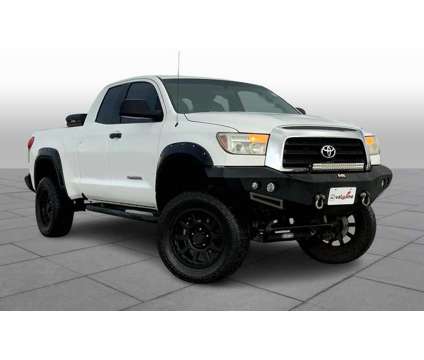2009UsedToyotaUsedTundraUsedDbl 4.0L V6 5-Spd AT is a White 2009 Toyota Tundra Car for Sale in Houston TX