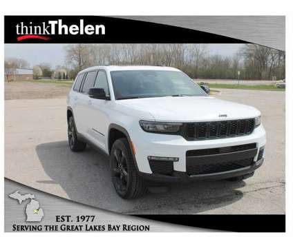 2024 Jeep Grand Cherokee L Limited is a White 2024 Jeep grand cherokee Limited SUV in Bay City MI