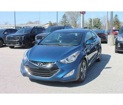 2014 Hyundai Elantra Base is a Blue 2014 Hyundai Elantra Base Coupe in Bay City MI