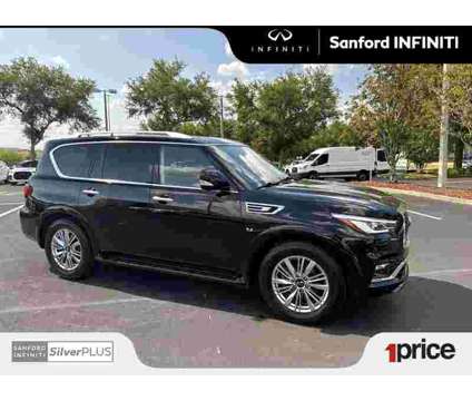 2020UsedINFINITIUsedQX80UsedAWD is a Black 2020 Infiniti QX80 Car for Sale in Sanford FL