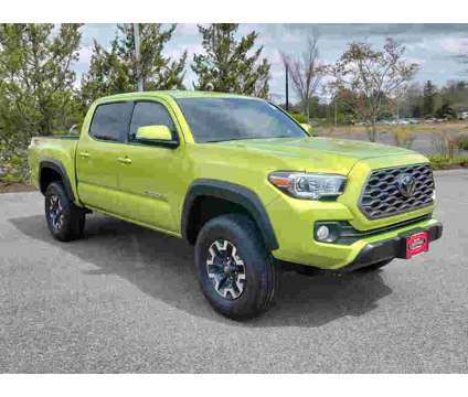2023UsedToyotaUsedTacomaUsedDouble Cab 5 Bed V6 AT (Natl) is a Green 2023 Toyota Tacoma Car for Sale in Westbrook CT
