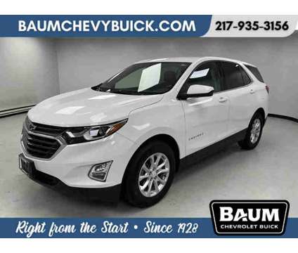 2020UsedChevroletUsedEquinoxUsedFWD 4dr is a White 2020 Chevrolet Equinox Car for Sale in Clinton IL
