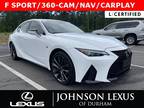 2021 Lexus IS 350 F SPORT 360-CAM/NAV/UNLIMITED MILE WARRANTY TIL 5/2027