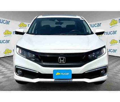2019UsedHondaUsedCivicUsedCVT is a Silver, White 2019 Honda Civic Car for Sale in Norwood MA