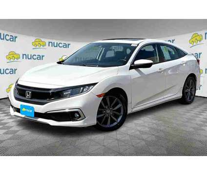 2019UsedHondaUsedCivicUsedCVT is a Silver, White 2019 Honda Civic Car for Sale in Norwood MA
