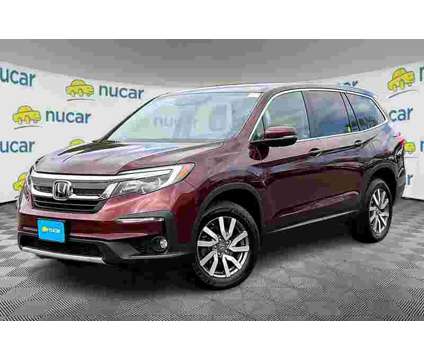 2021UsedHondaUsedPilotUsedAWD is a Red 2021 Honda Pilot Car for Sale in Norwood MA