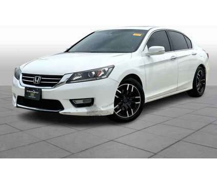 2013UsedHondaUsedAccord is a White 2013 Honda Accord EX-L Car for Sale in Houston TX