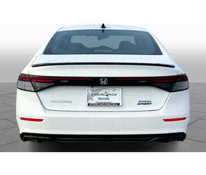 2024NewHondaNewAccord HybridNewSedan is a Silver, White 2024 Honda Accord Hybrid Hybrid in Kingwood TX