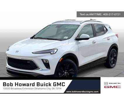 2024NewBuickNewEncore GXNewFWD 4dr is a White 2024 Buick Encore Car for Sale in Oklahoma City OK