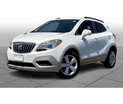 2016UsedBuickUsedEncoreUsedFWD 4dr is a White 2016 Buick Encore Car for Sale in Lubbock TX