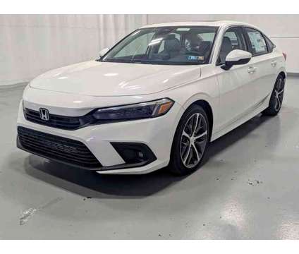 2024NewHondaNewCivicNewCVT is a Silver, White 2024 Honda Civic Car for Sale in Greensburg PA