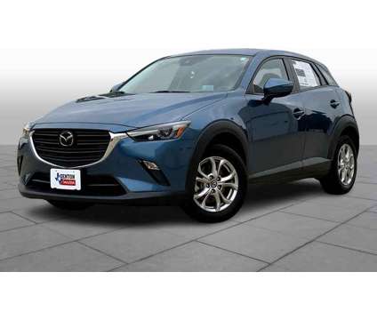 2021UsedMazdaUsedCX-3UsedAWD is a Blue 2021 Mazda CX-3 Car for Sale in Denton TX