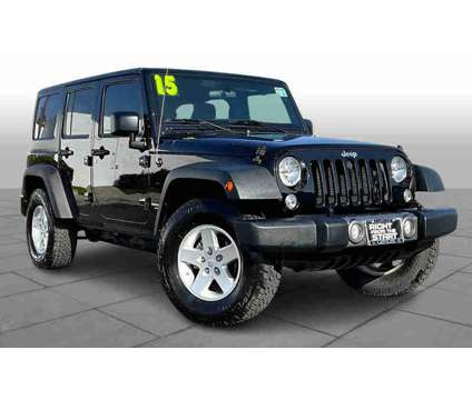2015UsedJeepUsedWrangler UnlimitedUsed4WD 4dr is a Black 2015 Jeep Wrangler Unlimited Car for Sale in Tustin CA