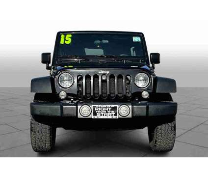 2015UsedJeepUsedWrangler UnlimitedUsed4WD 4dr is a Black 2015 Jeep Wrangler Unlimited Car for Sale in Tustin CA