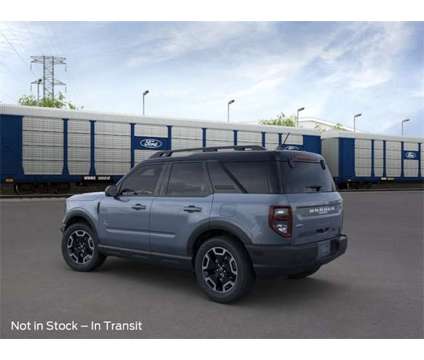 2024 Ford Bronco Sport Outer Banks is a Blue, Grey 2024 Ford Bronco SUV in Boerne TX