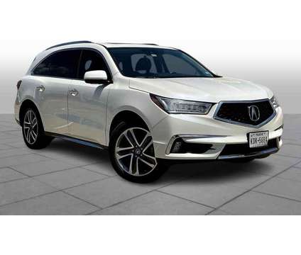 2018UsedAcuraUsedMDXUsedFWD is a White 2018 Acura MDX Car for Sale in Houston TX
