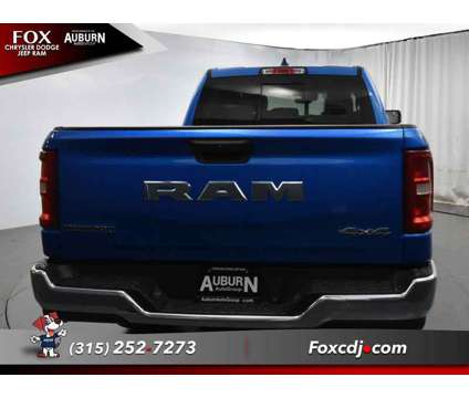 2025NewRamNew1500New4x4 Crew Cab 5 7 Box is a Blue 2025 RAM 1500 Model Car for Sale in Auburn NY