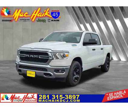 2023NewRamNew1500New4x4 Crew Cab 57 Box is a White 2023 RAM 1500 Model Car for Sale in Houston TX