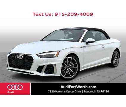 2024NewAudiNewA5 CabrioletNew45 TFSI quattro is a Black, White 2024 Audi A5 Car for Sale in Benbrook TX