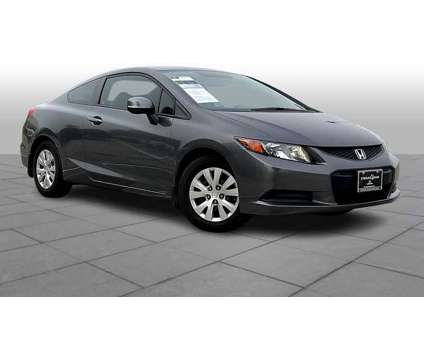 2012UsedHondaUsedCivicUsed2dr Auto is a Grey 2012 Honda Civic Car for Sale in Houston TX