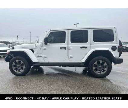 2020 Jeep Wrangler Unlimited Sahara 4WD is a White 2020 Jeep Wrangler Unlimited Sahara SUV in Saint Charles IL
