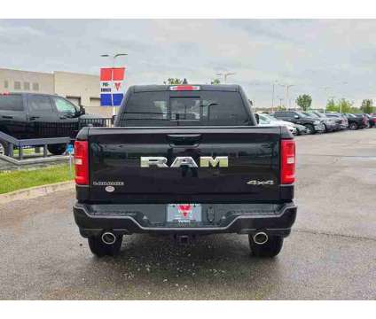 2025 Ram 1500 Laramie is a Black 2025 RAM 1500 Model Laramie Truck in Kansas City KS