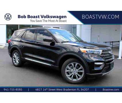 2023 Ford Explorer XLT 4WD is a Black 2023 Ford Explorer XLT SUV in Bradenton FL