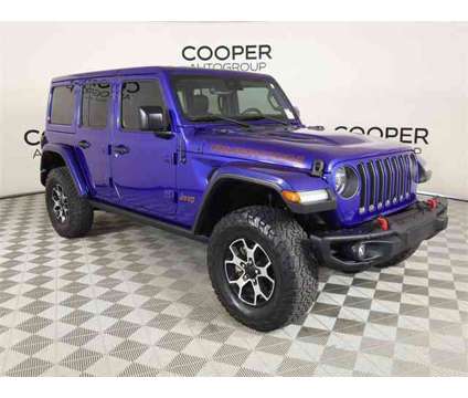 2020 Jeep Wrangler Unlimited Rubicon 4WD is a Blue 2020 Jeep Wrangler Unlimited Rubicon SUV in Edmond OK