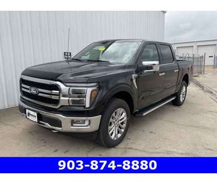 2024 Ford F-150 Lariat is a Black 2024 Ford F-150 Lariat Truck in Corsicana TX