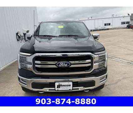 2024 Ford F-150 Lariat is a Black 2024 Ford F-150 Lariat Truck in Corsicana TX