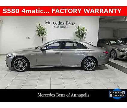 2023 Mercedes-Benz S-Class S 580 4MATIC is a Silver 2023 Mercedes-Benz S Class Sedan in Annapolis MD