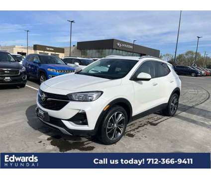 2021 Buick Encore GX Select is a White 2021 Buick Encore SUV in Council Bluffs IA