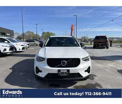 2023 Volvo XC40 B5 Plus Dark Theme is a White 2023 Volvo XC40 SUV in Council Bluffs IA