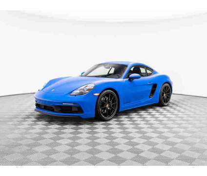 2022 Porsche 718 Cayman GTS is a Blue 2022 Porsche 718 Cayman GTS Coupe in Barrington IL