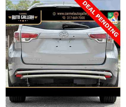 2014 Toyota Highlander Limited is a Silver 2014 Toyota Highlander Limited SUV in Carmel IN