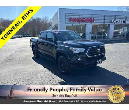 2020 Toyota Tacoma SR5 V6 is a Black 2020 Toyota Tacoma SR5 Truck in Old Saybrook CT