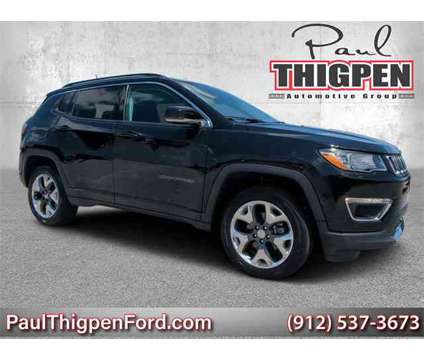 2021 Jeep Compass Limited is a Black 2021 Jeep Compass Limited SUV in Vidalia GA