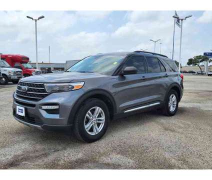 2021 Ford Explorer XLT is a Grey 2021 Ford Explorer XLT Car for Sale in Corpus Christi TX
