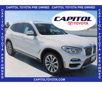 2019 BMW X3 sDrive30i is a White 2019 BMW X3 sDrive30i Car for Sale in San Jose CA