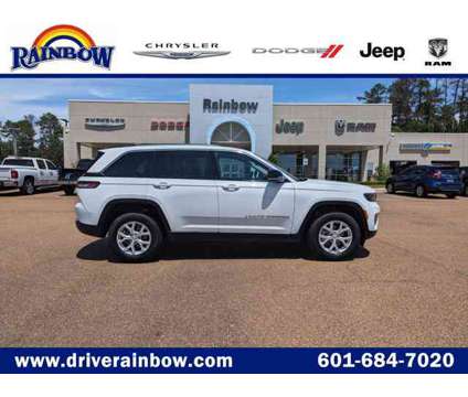 2023 Jeep Grand Cherokee Limited is a White 2023 Jeep grand cherokee Limited Car for Sale in Mccomb MS