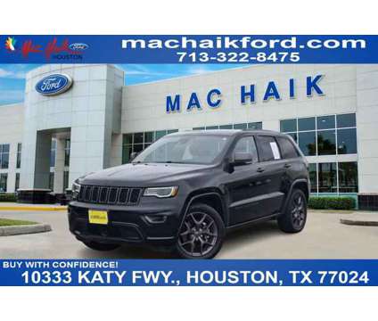 2021 Jeep Grand Cherokee 80th Anniversary is a Black 2021 Jeep grand cherokee Car for Sale in Houston TX