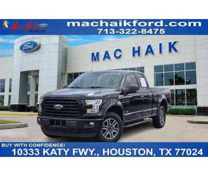 2016 Ford F-150 XLT is a Black 2016 Ford F-150 XLT Car for Sale in Houston TX